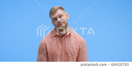 Young man making a face Young man making a face 60420793