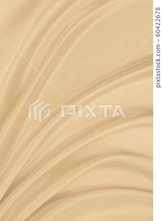 Smooth elegant golden silk or satin luxury cloth Smooth elegant golden silk or satin luxury cloth 60422678
