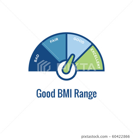BMI / Body Mass Index Icon - image portraying BMI / Body Mass Index Icon - image portraying 60422866