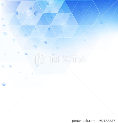 Abstract hexagon background. Technology polygonal design. Digital futuristic minimalism. Vector eps10 Abstract hexagon background. Technology polygonal design. Digital futuristic minimalism. Vector eps10 60422887