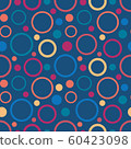 Colorful geometric vector seamless pattern with 60423098