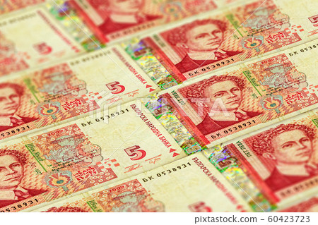 BGN. Money of Bulgaria. Bulgarian banknotes BGN. Money of Bulgaria. Bulgarian banknotes 60423723