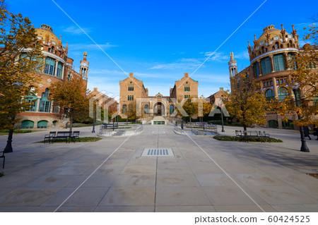 Sant Pau Hospital Barcelona World Heritage Garden 60424525