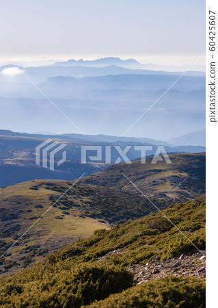 Beautiful mountain effect from Spanish mountain Beautiful mountain effect from Spanish mountain 60425607