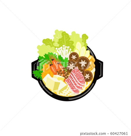 Hot pot, pan, hot pot, hot pot, water cooking, Japan, cuisine, meal, shiitake, shrimp Hot pot, pan, hot pot, hot pot, water cooking, Japan, cuisine, meal, shiitake, shrimp 60427061