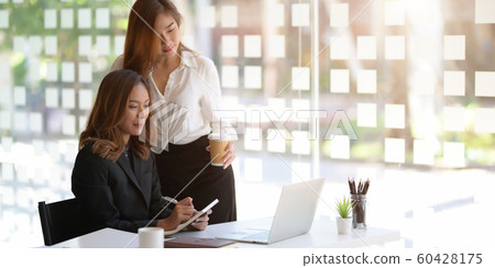 Cropped shot of young beautiful businesswoman 60428175