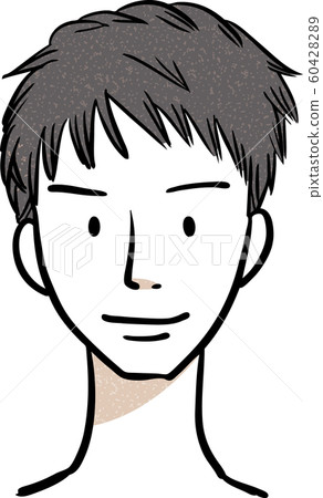 Male hairstyle short hair Male hairstyle short hair 60428289