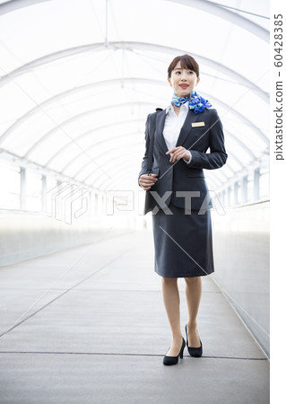 Airport ground staff portrait 60428385