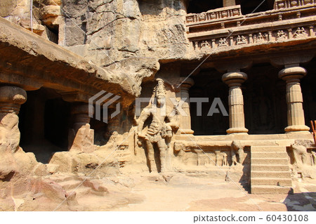 Indian Travel 1912: Impressive Ellora Caves Temple 1912 Indian Travel 1912: Impressive Ellora Caves Temple 1912 60430108
