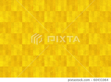 背景：矩形塊幾何圖案幾何金箔屏幕黃金金質感花紋的圖案 60431064