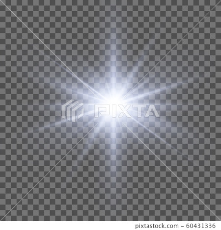 Light bright flash effect. Bright glow illustration for perfect effect with sparkles. Star burst. Vector sunlight. Light bright flash effect. Bright glow illustration for perfect effect with sparkles. Star burst. Vector sunlight. 60431336