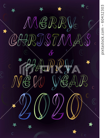 Merry Christmas. Happy New Year 2020 60432303