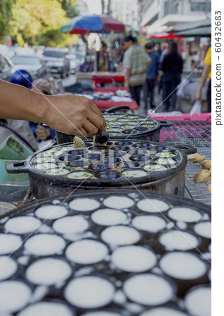 Sweet and Savory Grilled Coconut-Rice Hotcakes Sweet and Savory Grilled Coconut-Rice Hotcakes 60432683
