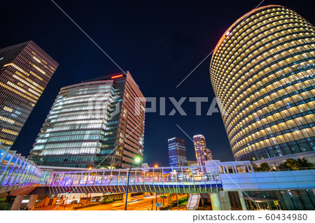 Yokohama Cityscape In Japan Views Of Fuji Xerox Stock Photo Yokohama Cityscape In Japan Views Of Fuji Xerox Stock Photo
