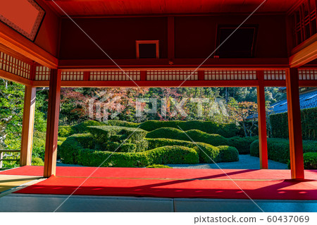 Shiga Prefecture Oike Temple in autumn colors Shiga Prefecture Oike Temple in autumn colors 60437069