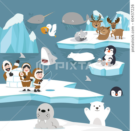 14+ Arctic algeria animal clipart