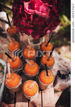 lots of juice bottles 60437427