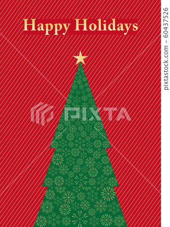 時尚的雪花和幾何樹設計海報卡b5c 時尚的雪花和幾何樹設計海報卡b5c 60437526