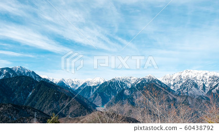 Northern Alps view from Ashino peak (December) 60438792
