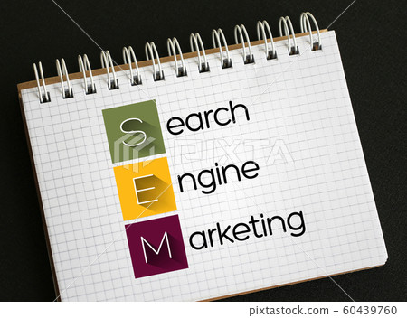 SEM - Search Engine Marketing acronym 60439760