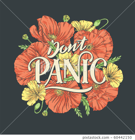 Dont Panic lettering 60442150