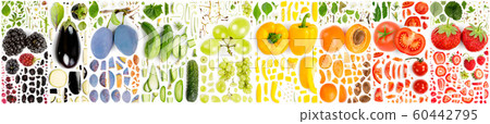 Fruit and vegetable Collection Abstract Fruit and vegetable Collection Abstract 60442795