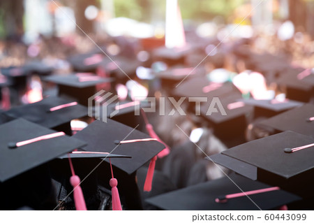 blurred image backside,the student graduation  60443099