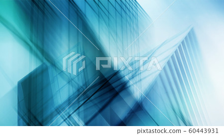 Abstract business modern city urban futuristic architecture background, motion blur, reflection in glass of high rise skyscraper facade, toned blue picture with bokeh. Real estate concept Abstract business modern city urban futuristic architecture background, motion blur, reflection in glass of high rise skyscraper facade, toned blue picture with bokeh. Real estate concept 60443931