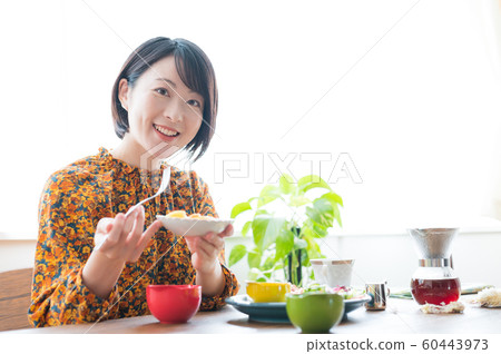 Breakfast women lifestyle Breakfast women lifestyle 60443973