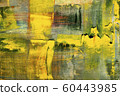 Painting Artistic bright color oil texture abstract artwork. Modern futuristic pattern for grunge wallpaper, interior, album, flyer cover, poster, booklet background. Creative graphic design 60443985