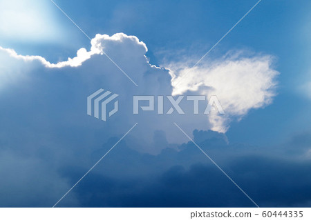 夏季積雨雲夏天天空雲藍天 夏季積雨雲夏天天空雲藍天 60444335
