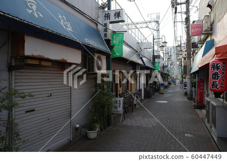 Bourbon Road at Iwata Station West Exit, Ota-ku, Tokyo Bourbon Road at Iwata Station West Exit, Ota-ku, Tokyo 60447449