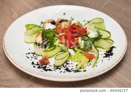 Mushroom garden vegetable 60448157