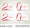New Year 2020 Vector Illustration 60449999
