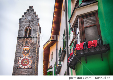 Vipiteno Alto Adige region local landmarks of Italy - the Torre delle Dodici or Zwolferturm Vipiteno Alto Adige region local landmarks of Italy - the Torre delle Dodici or Zwolferturm 60450156