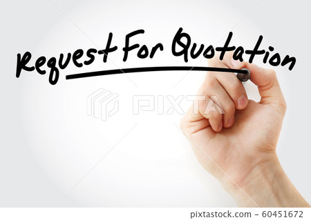 RFQ - Request For Quotation acronym 60451672