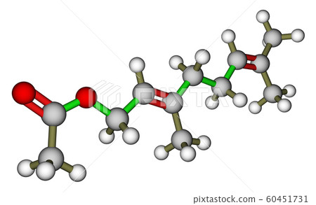 Geranyl acetate, a compound with fruity rose aroma Geranyl acetate, a compound with fruity rose aroma 60451731