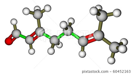 Citral, a compound with a strong lemon odor. 60452163