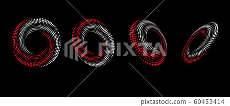 Abstract dotted vector background. Halftone Abstract dotted vector background. Halftone 60453414