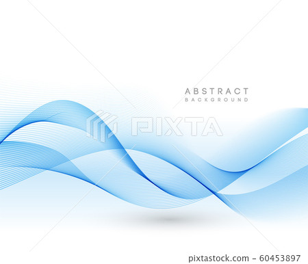 Abstract colorful vector background, color wave for design brochure, website, flyer. 60453897