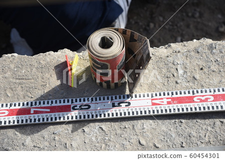 Road gutter installation work 60454301
