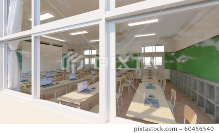 小學教室PC沒有人沒有字母插圖17 小學教室PC沒有人沒有字母插圖17 60456540