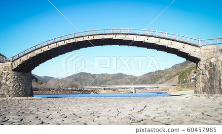 Iwakuni Yamaguchi Japan Kintaikyo Bridge over the Iwakuni Yamaguchi Japan Kintaikyo Bridge over the 60457985
