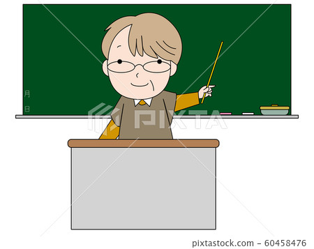 中年女性講師班 插圖素材 圖庫
