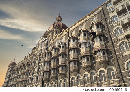 hotel Taj waved at sunset. hotel Taj waved at sunset. 60460548