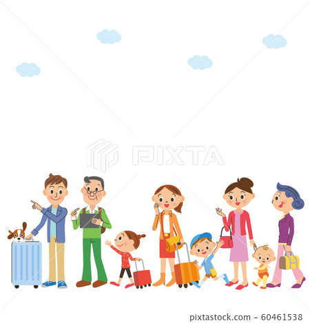 Travel with a large family 60461538