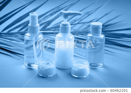 Generic Beauty Products Classic Blue Color Of Stock Photo 60462201 Pixta