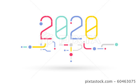 2020 graphic text number technology logo 60463075