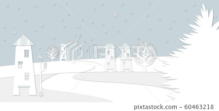 冬季景觀圖 冬季景觀圖 60463218