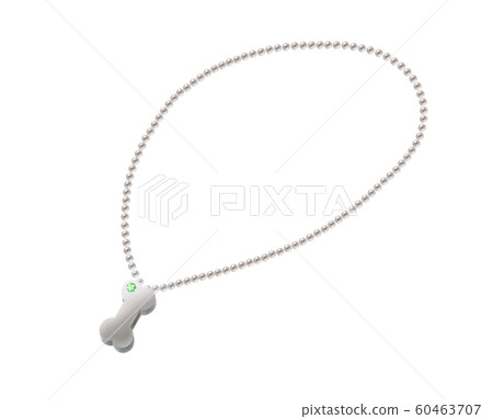 寵物藏有骨的祖母綠吊墜 寵物藏有骨的祖母綠吊墜 60463707